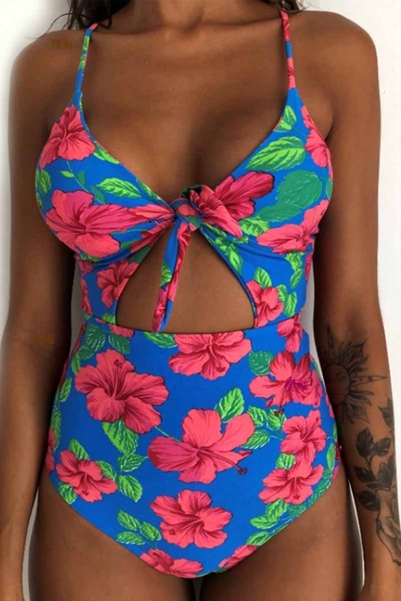 Omyke Knot One-piece Swimwear( 2 colors)
