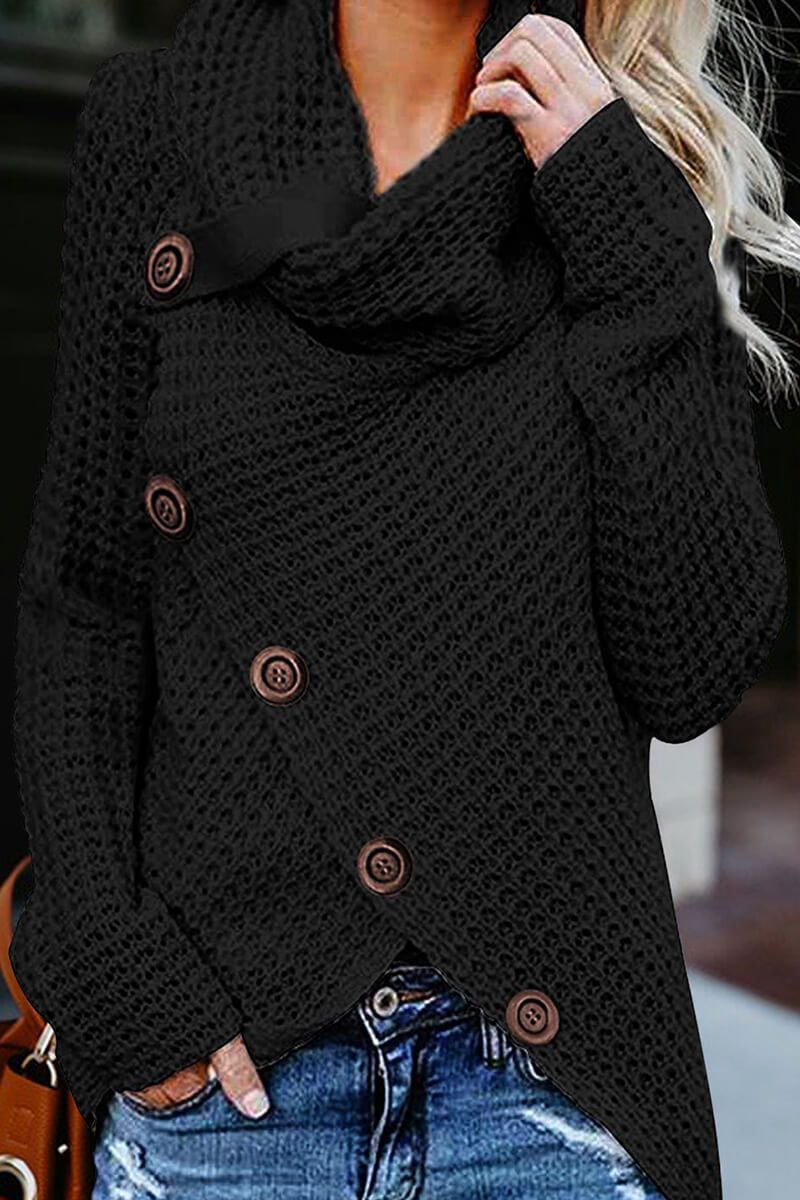 Omyke Irregular Winter Shawl Coat(6 Colors)
