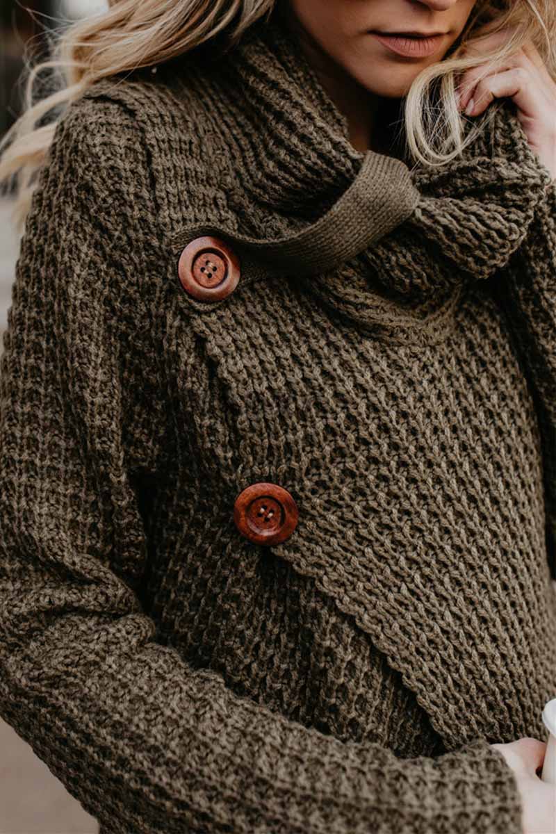 Omyke Irregular Winter Shawl Coat(6 Colors)