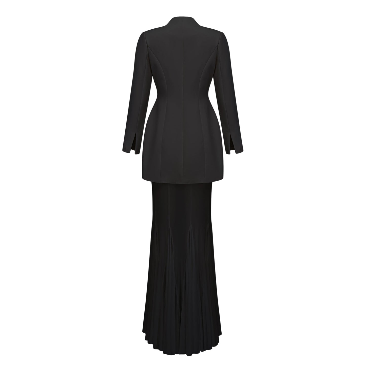 Enora Barrel Design Jacket & Skirt Set