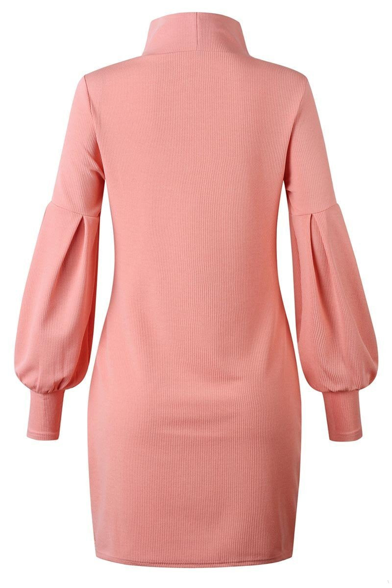 Omyke O Neck Autumn Sexy Dress(3 Colors)