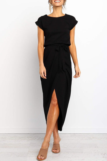 Florcoo After Midnight Ankle Length Midi Dress(4 Colors)