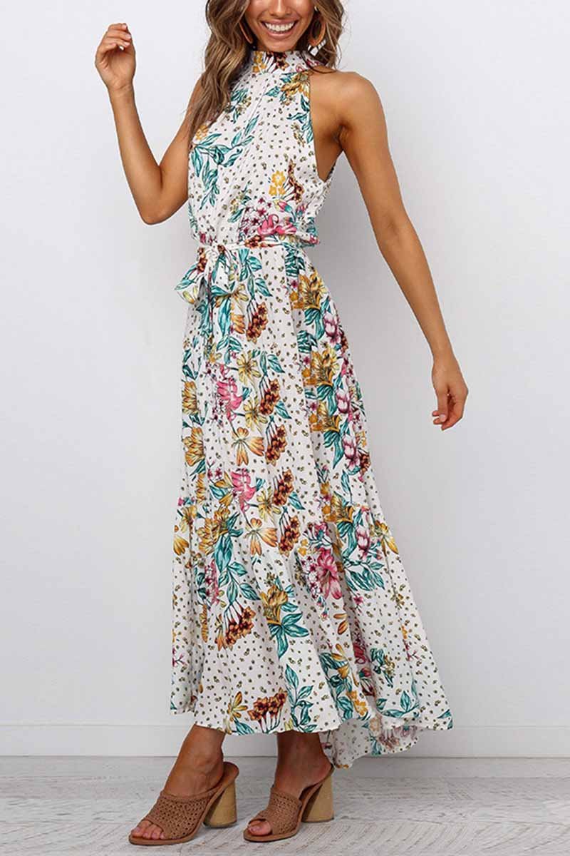 Omyke Fashion Floral Dress ( 3 Colors)