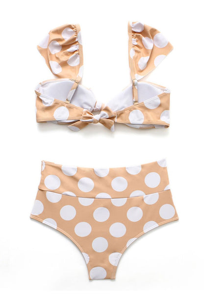 Omyke Polka Dot Bikini Swimwear