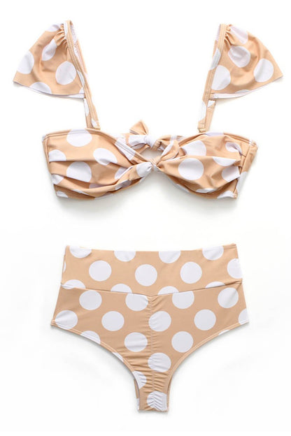 Omyke Polka Dot Bikini Swimwear