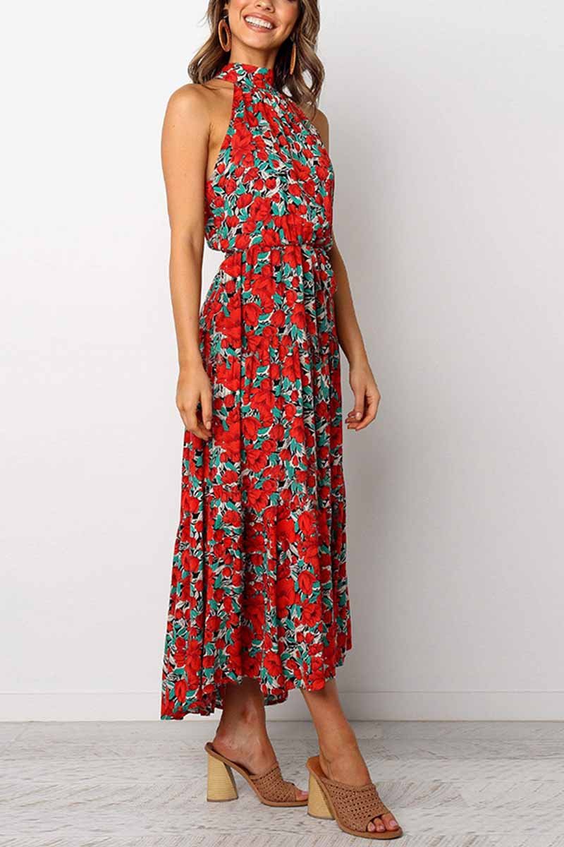 Omyke Fashion Floral Dress ( 3 Colors)